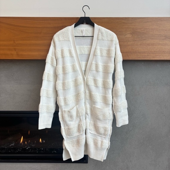 Daily Practice by Anthropologie Striped Cardigan Sweater, Size M - Picture 5 of 14